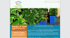Desktop Screenshot of ieqindoorplants.com.au